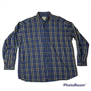 LL Bean Mens Regular Fit Flannel XXL